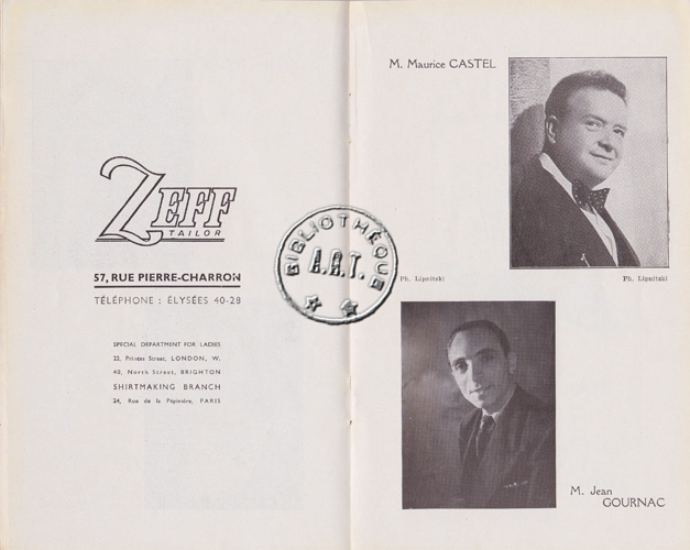 Les programmes de Théatre de l\