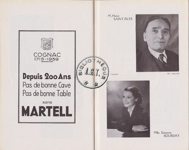 Les programmes de Théatre de l\