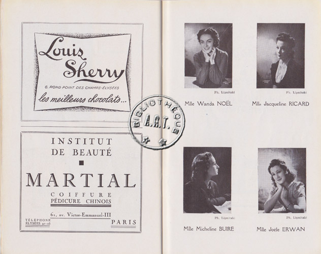 Les programmes de Théatre de l\