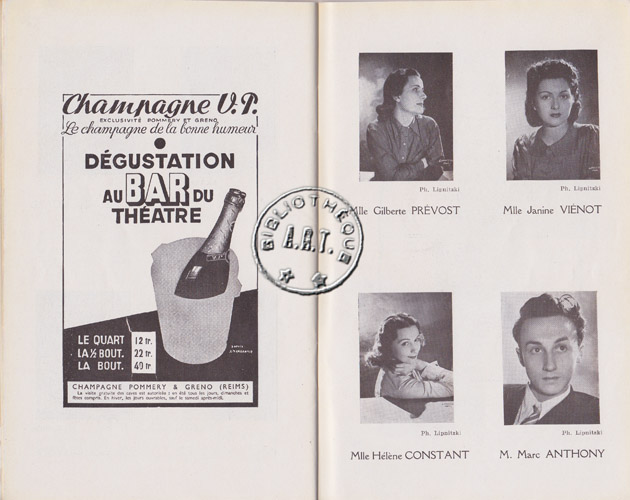Les programmes de Théatre de l\