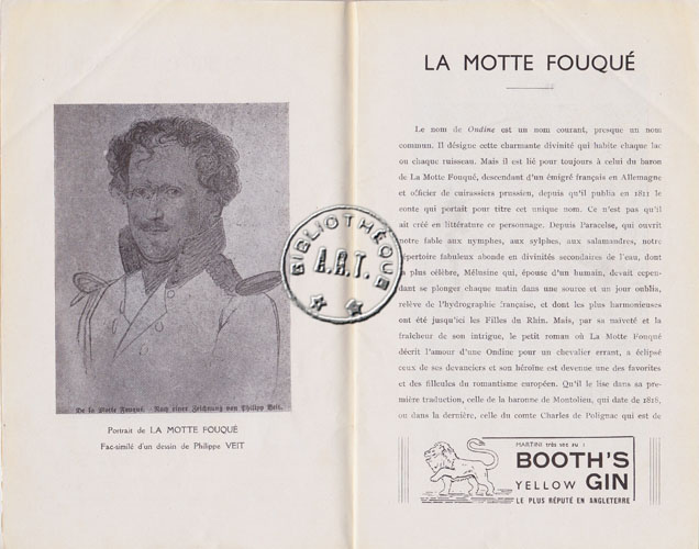 Les programmes de Théatre de l\