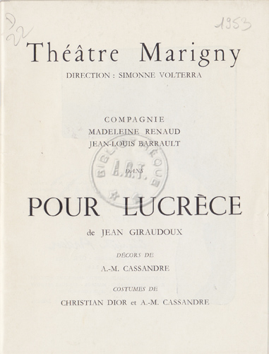 Les programmes de Théatre de l\