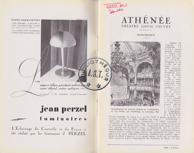 Les programmes de Théatre de l\