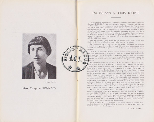 Les programmes de Théatre de l\
