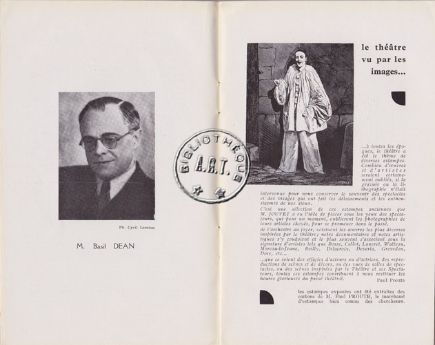 Les programmes de Théatre de l\