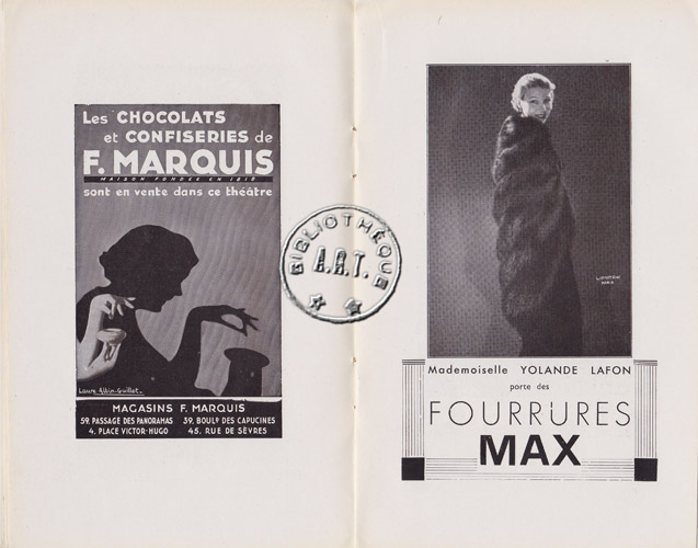 Les programmes de Théatre de l\