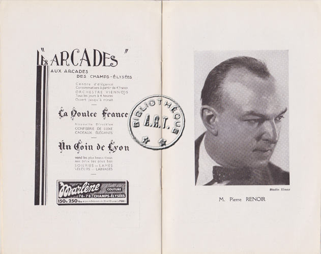 Les programmes de Théatre de l\