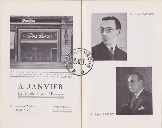 Les programmes de Théatre de l\