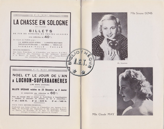 Les programmes de Théatre de l\
