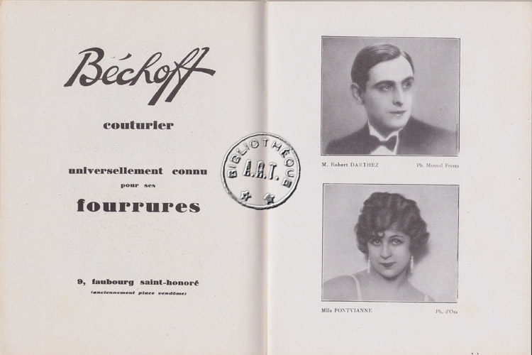 Les programmes de Théatre de l\