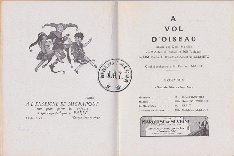 Les programmes de Théatre de l\