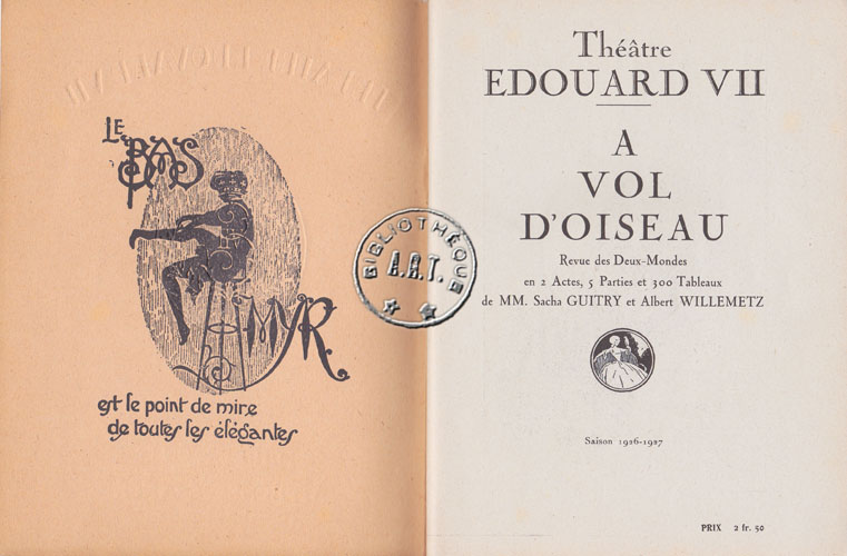 Les programmes de Théatre de l\