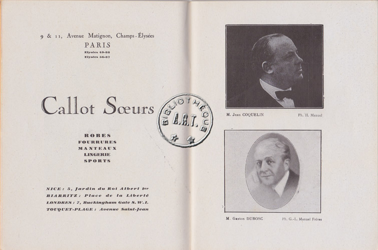 Les programmes de Théatre de l\