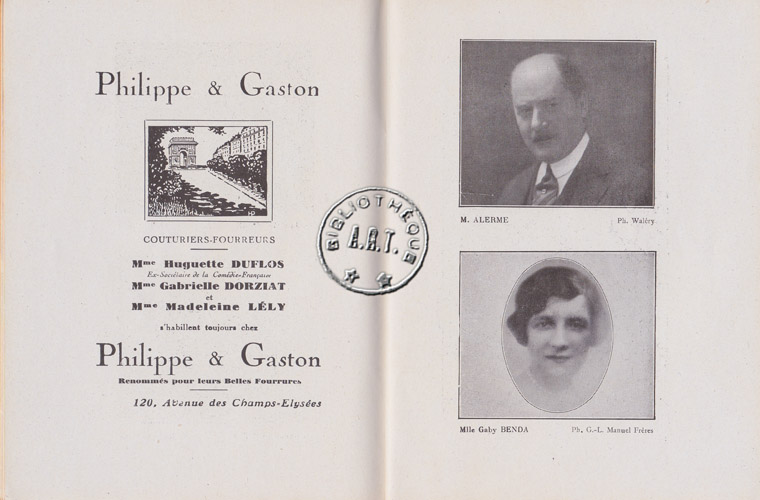 Les programmes de Théatre de l\