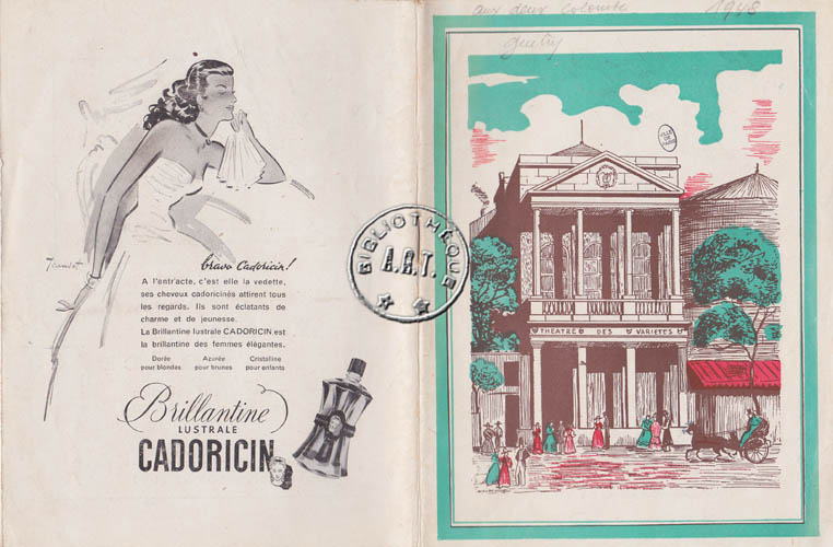 Les programmes de Théatre de l\