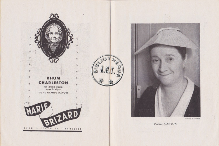 Les programmes de Théatre de l\