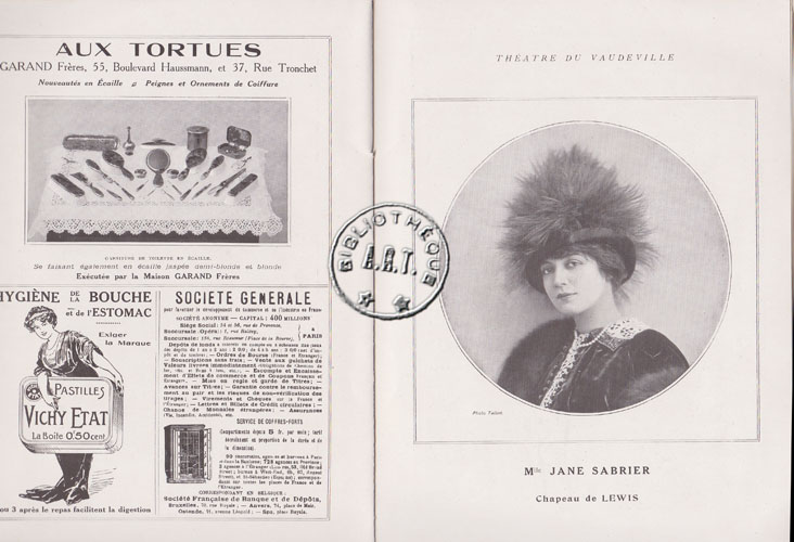Les programmes de Théatre de l\