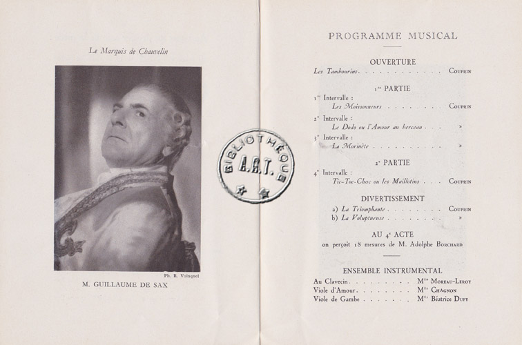 Les programmes de Théatre de l\