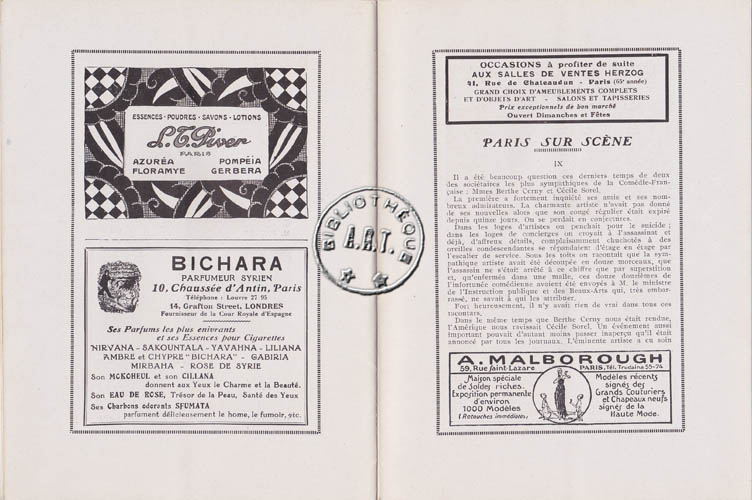 Les programmes de Théatre de l\