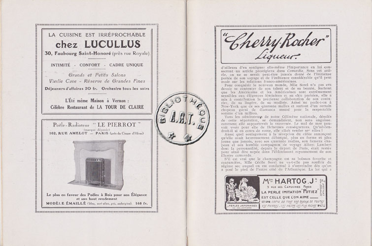 Les programmes de Théatre de l\