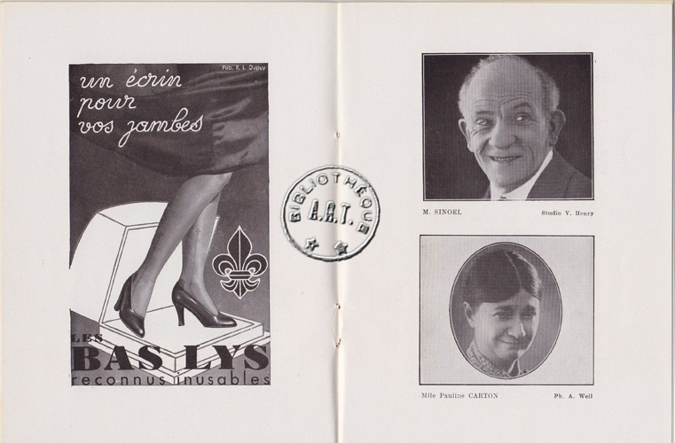 Les programmes de Théatre de l\