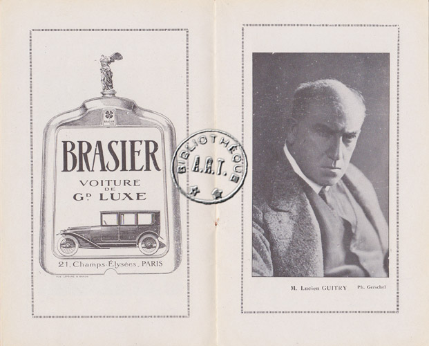 Les programmes de Théatre de l\