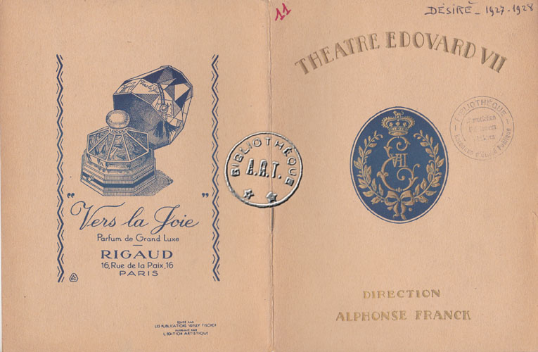 Les programmes de Théatre de l\