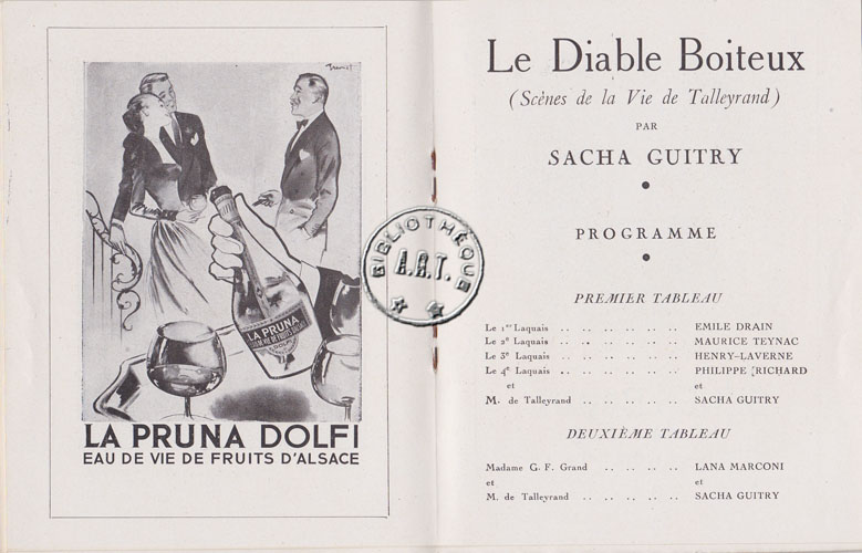 Les programmes de Théatre de l\
