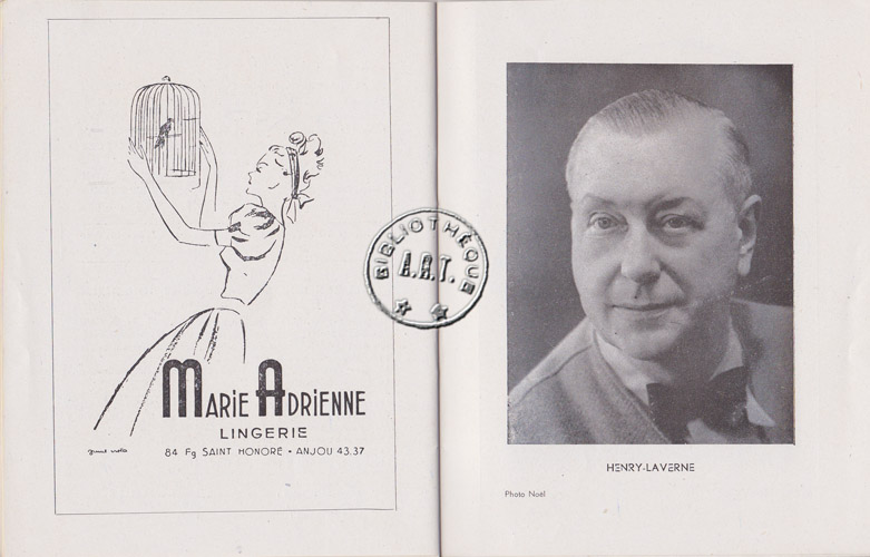 Les programmes de Théatre de l\