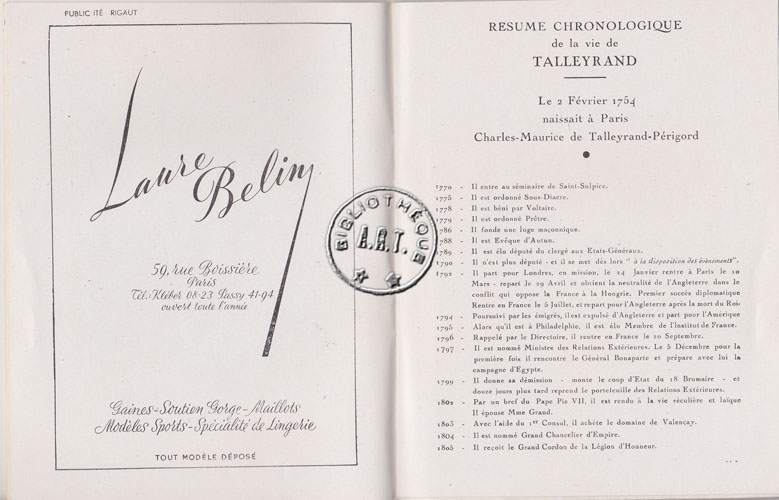 Les programmes de Théatre de l\