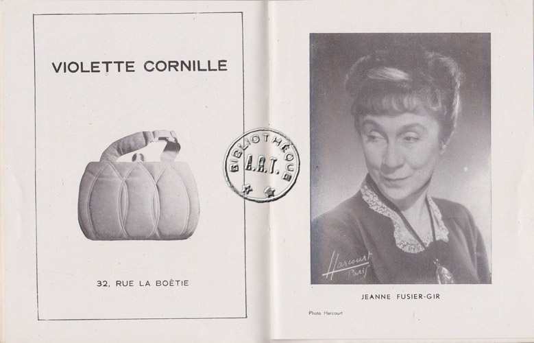 Les programmes de Théatre de l\