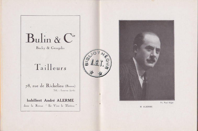 Les programmes de Théatre de l\