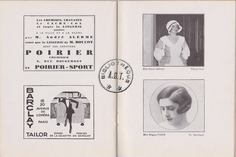 Les programmes de Théatre de l\
