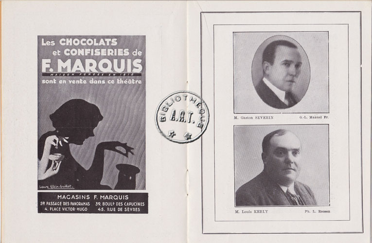 Les programmes de Théatre de l\
