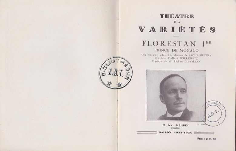 Les programmes de Théatre de l\