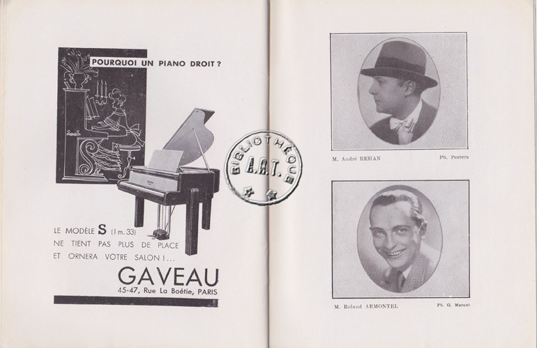 Les programmes de Théatre de l\