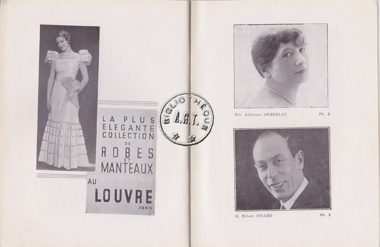 Les programmes de Théatre de l\