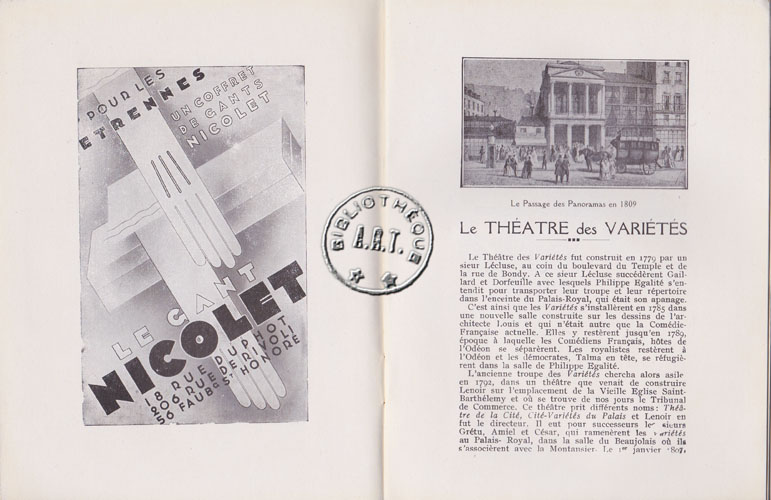 Les programmes de Théatre de l\