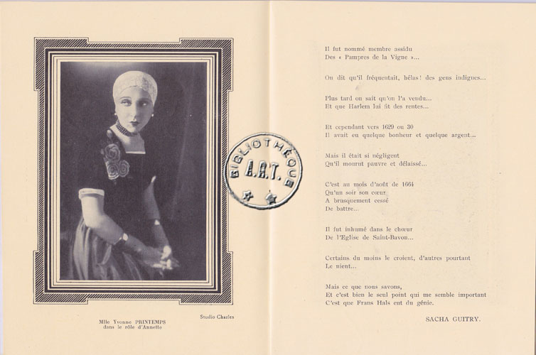 Les programmes de Théatre de l\