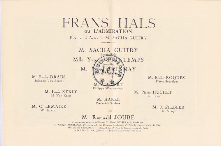 Les programmes de Théatre de l\