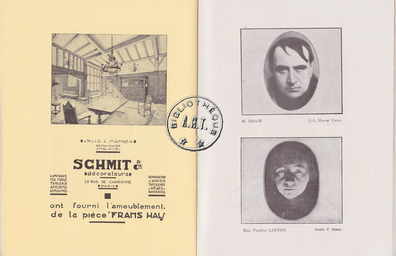 Les programmes de Théatre de l\