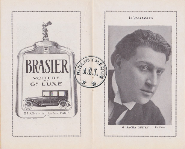 Les programmes de Théatre de l\