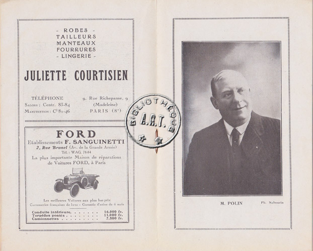 Les programmes de Théatre de l\