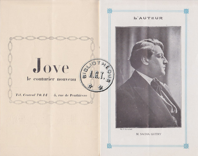 Les programmes de Théatre de l\