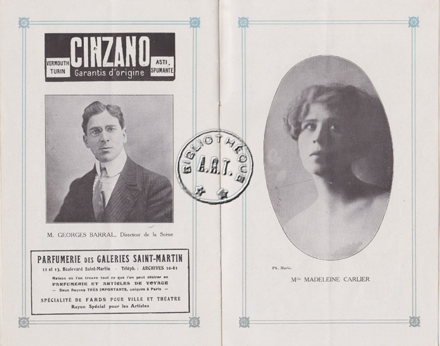 Les programmes de Théatre de l\