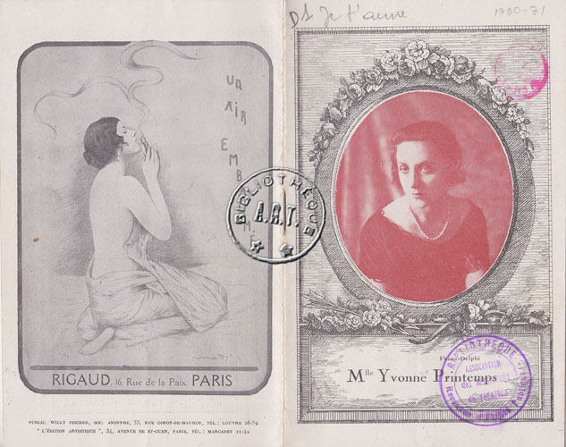 Les programmes de Théatre de l\