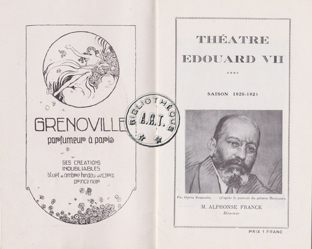 Les programmes de Théatre de l\