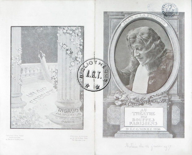 Les programmes de Théatre de l\