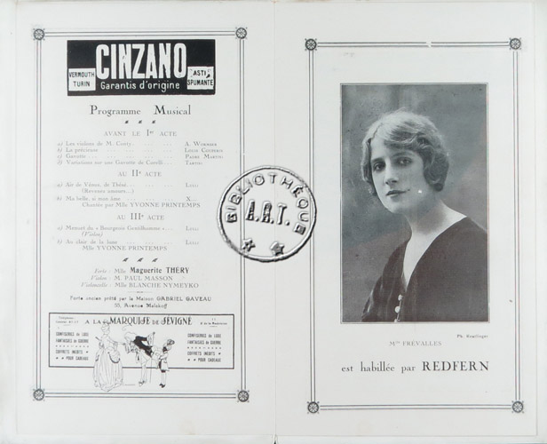 Les programmes de Théatre de l\