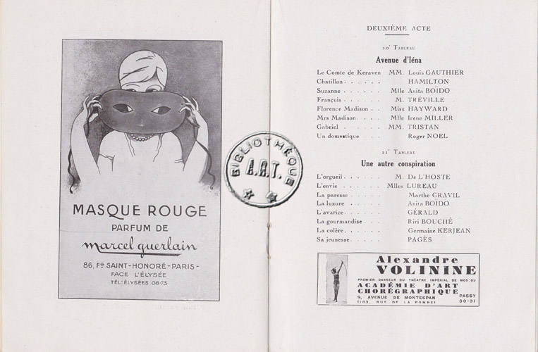 Les programmes de Théatre de l\